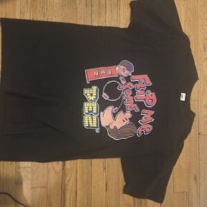 Kids Black Graphic Tee